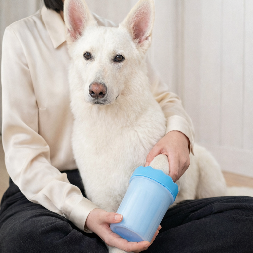Pet Paw (Cleaner Cup with Silicone Brush)