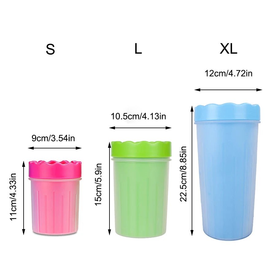 Pet Paw (Cleaner Cup with Silicone Brush)