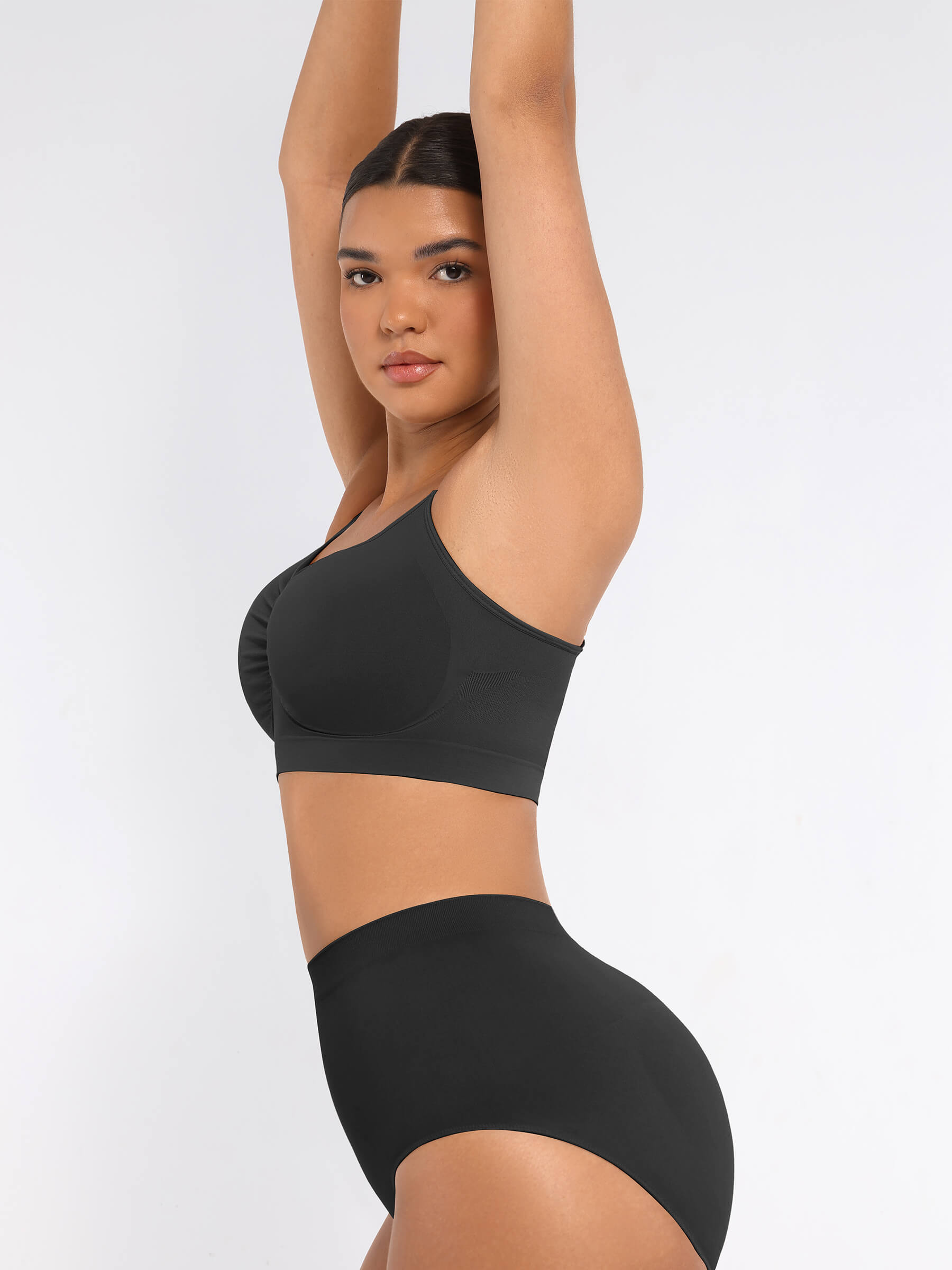 Pocketsh 3-Pack Smooth Seamless Wireless Bra Bundle