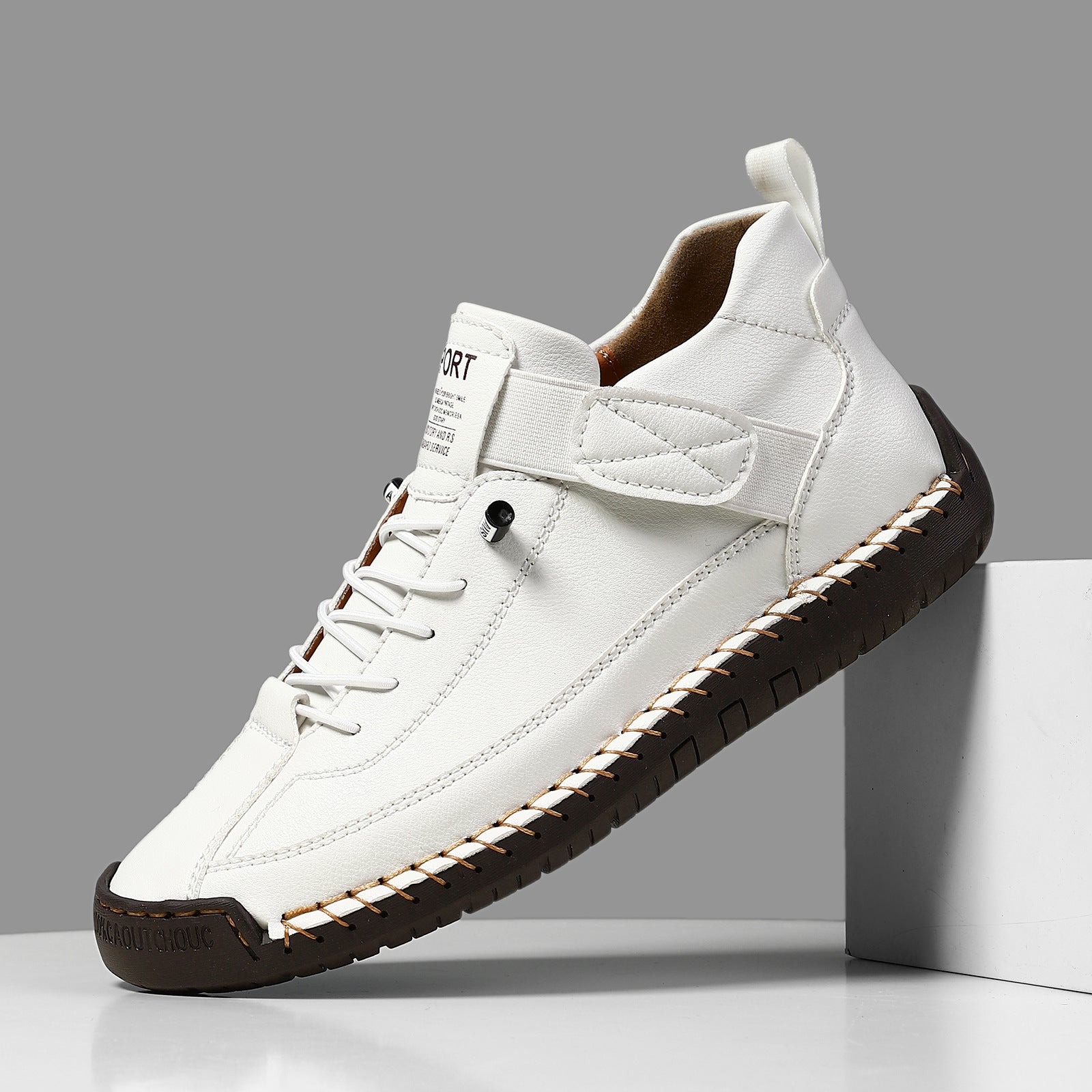 Men's Handmade Leather Orthopedic Comfy Shoes