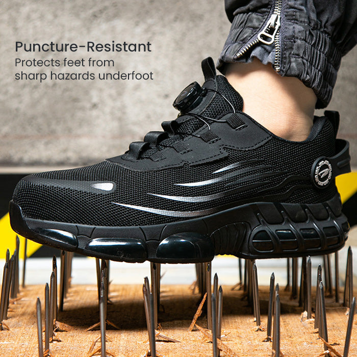 Lightweight and breathable work shoes-Protect Every Step