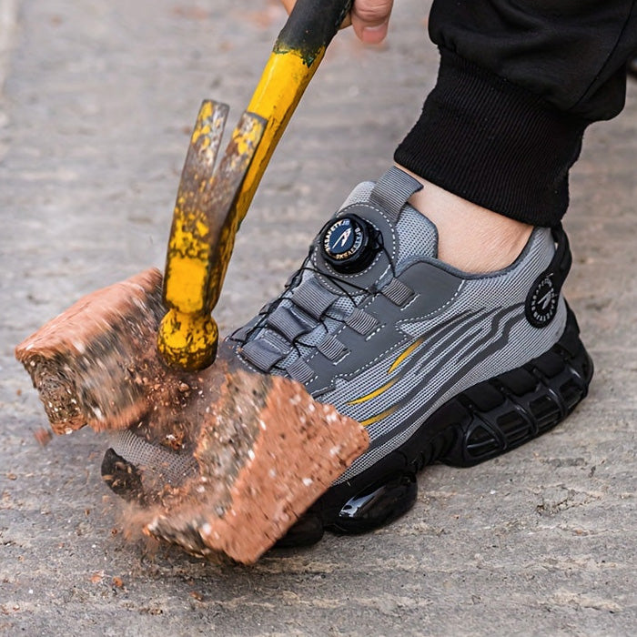 Lightweight and breathable work shoes-Protect Every Step